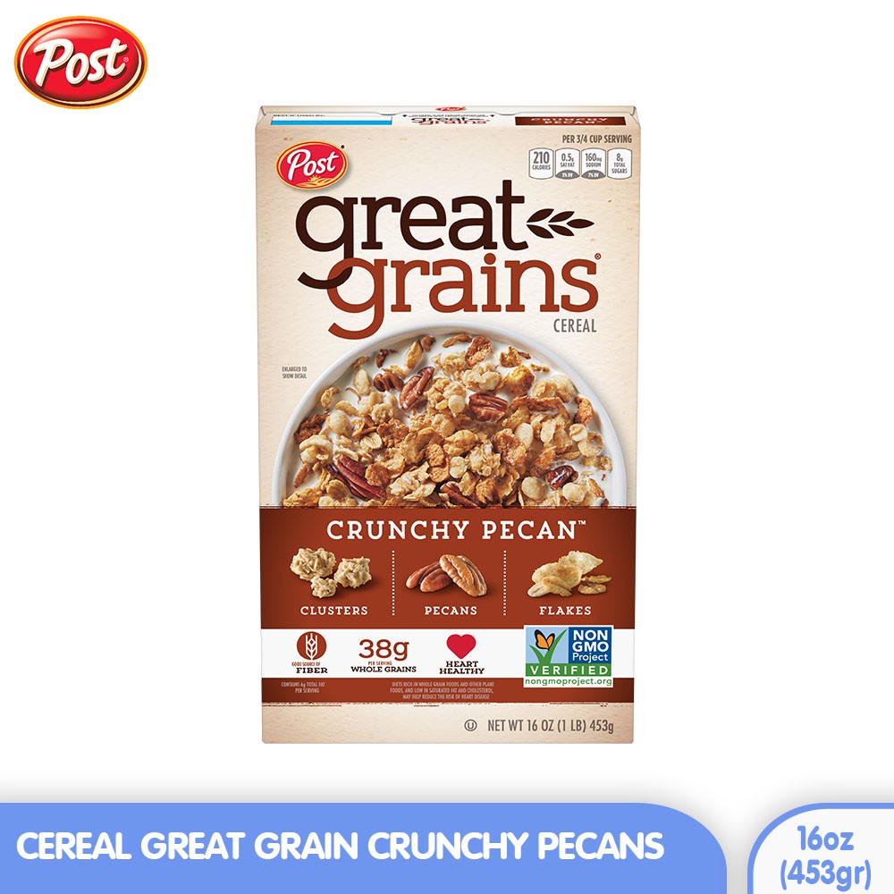 

POST Cereal Great Grain Crunchy Pecans 16oz (453gr)