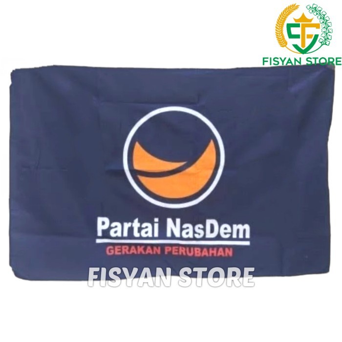Bendera Partai Nasional Demokrat | Bendera Nasdem 100 x 150 CM