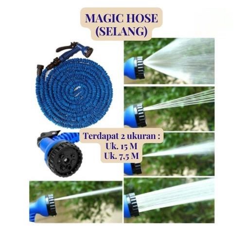 Selang Air Fleksibel Elastis Selang Taman Mobil Motor Rumah Serbaguna