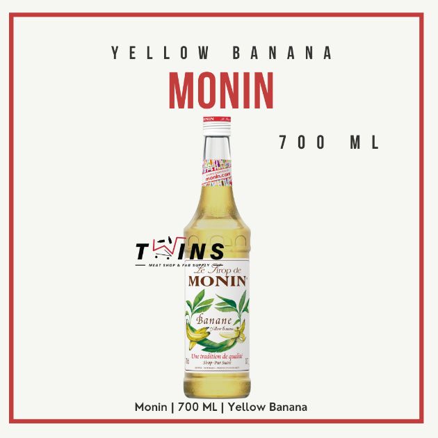 

MONIN SYRUP - YELLOW BANANA 700 ML (70CL)