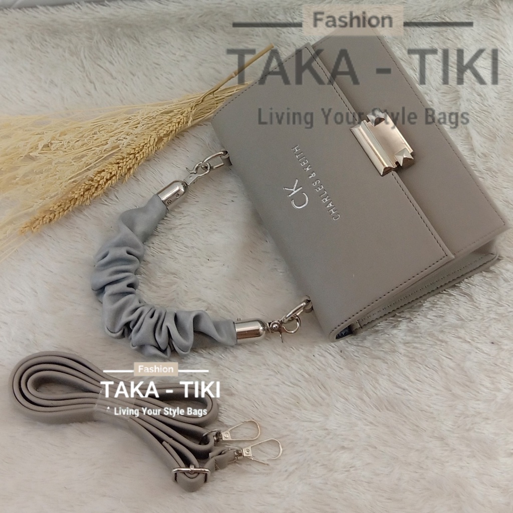 tas ceka kriting silver lock full acc import