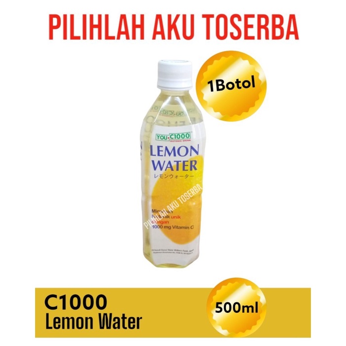 You C 1000 / YOU C1000 LEMON WATER 500 ml - ( 1 DUS isi 24 )