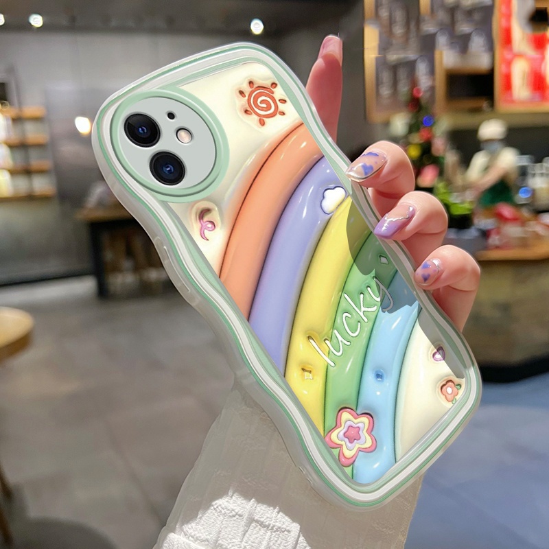 Case Poco M3 F4 C40 M3 Pro 4G 5G X3 NFC X3 Pro Xiaomi Gelombang Pelangi
Sisi Soft Shell Shockproof D