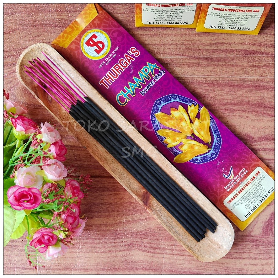 Hio Dupa Wangi Aromaterapi Thurgas Cempaka Isi 10 Stik
