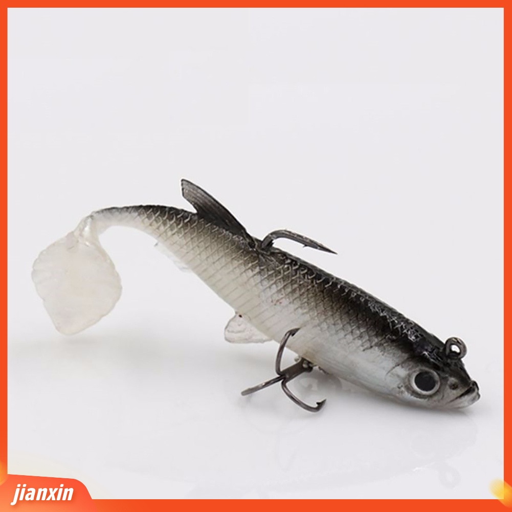 (In Stock) 1Pc Umpan Pancing 8cm Mirip Hidup Tackle Crankbait Kait Tajam Alat Ikan Kecil