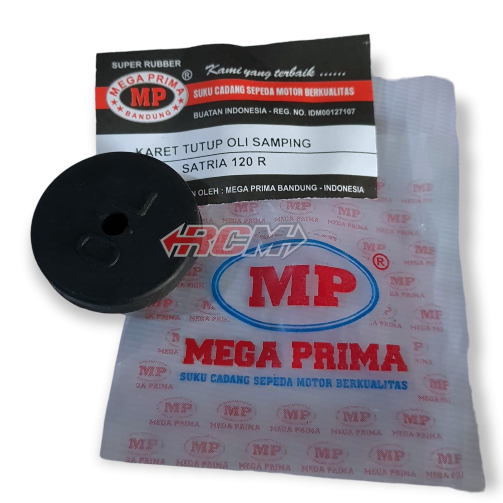 KARET TUTUP BOTOL TABUNG TANKI TANGKI OLSAM OIL OLI OLIE SAMPING SUZUKI SATRIA SUZUKI SATRIA 2 TAK 2TAK 2T 2 T R 120 RU LUMBA HIU LSCM BOING ORIGINAL ORI MEGA PRIMA ASLI
