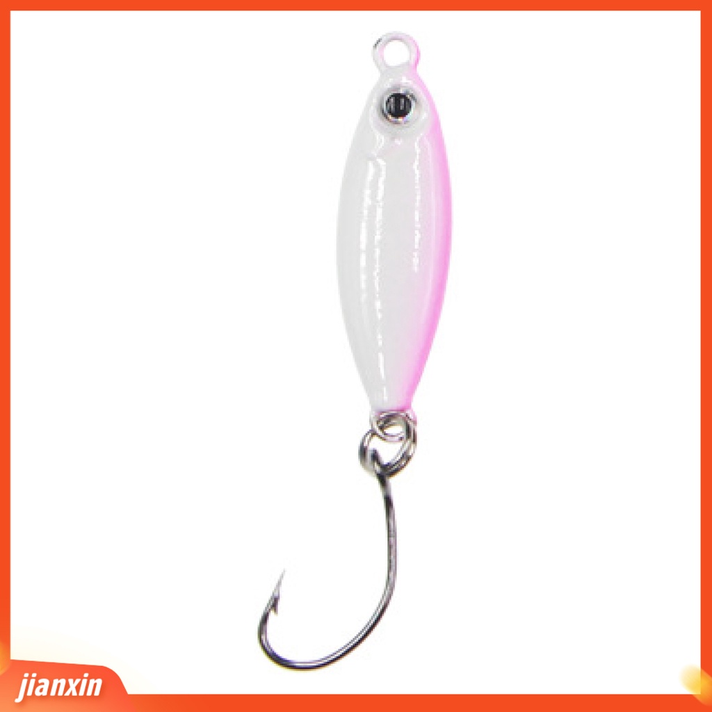 (In Stock) 2.7cm/3cm Umpan Palsu Dengan Kait Tajam Tunggal Umpan Buatan Bionic Fishing Tackle