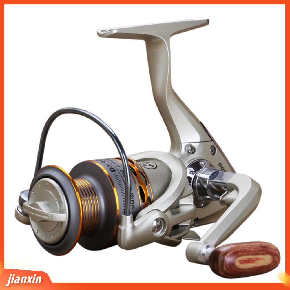 (In Stock) Roda Troli Gulungan Pancing Spinning Tangan Kanan Kiri Metal Profesional 12 +1BB