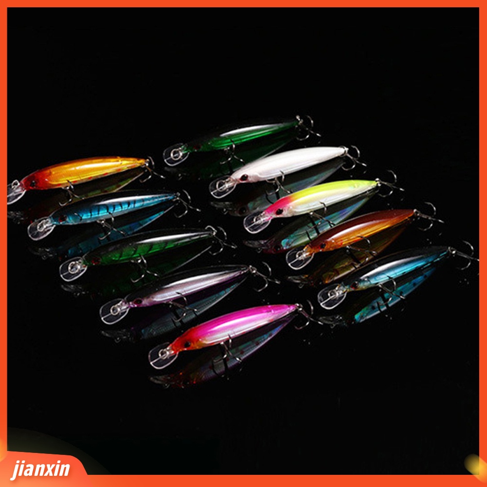 (In Stock) 11cm 13g Mini Memancing Buatan Manusia Hidup Lure Wobbler Ikan Renang Umpan Tackle