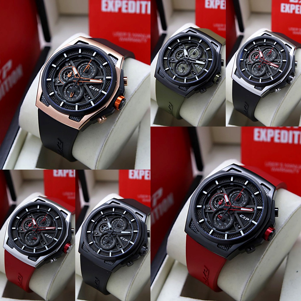 JAM TANGAN EXPEDITION PRIA E 6842 / E6842 ORIGINAL GARANSI RESMI
