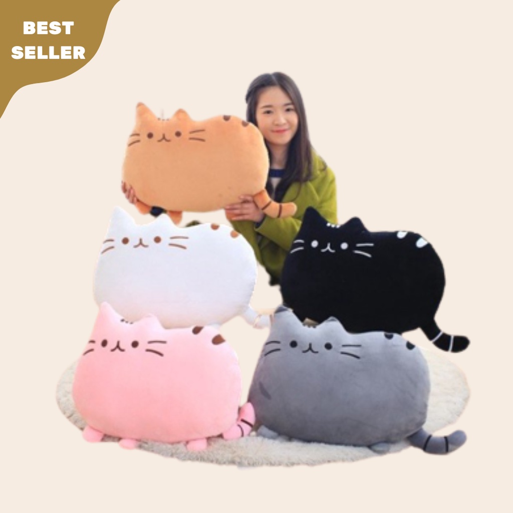Mainan BANTAL KUCING PUSHEEN IMPORT (KUALITAS TERJAMIN ) MURAH Plush Toys Hadiah Anak