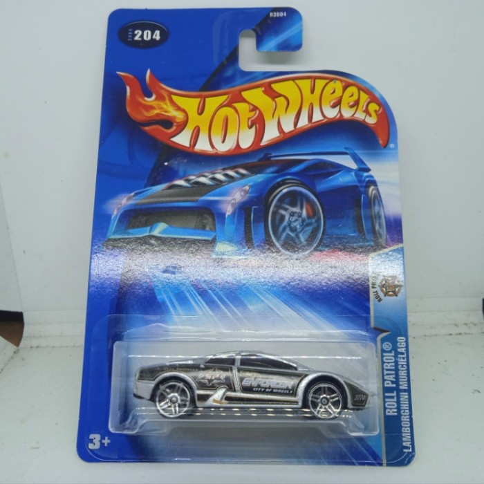 NEW LIMITED hot wheels hotwheels Lambo Murcielago abu roll patroll police polisi ORIGINAL