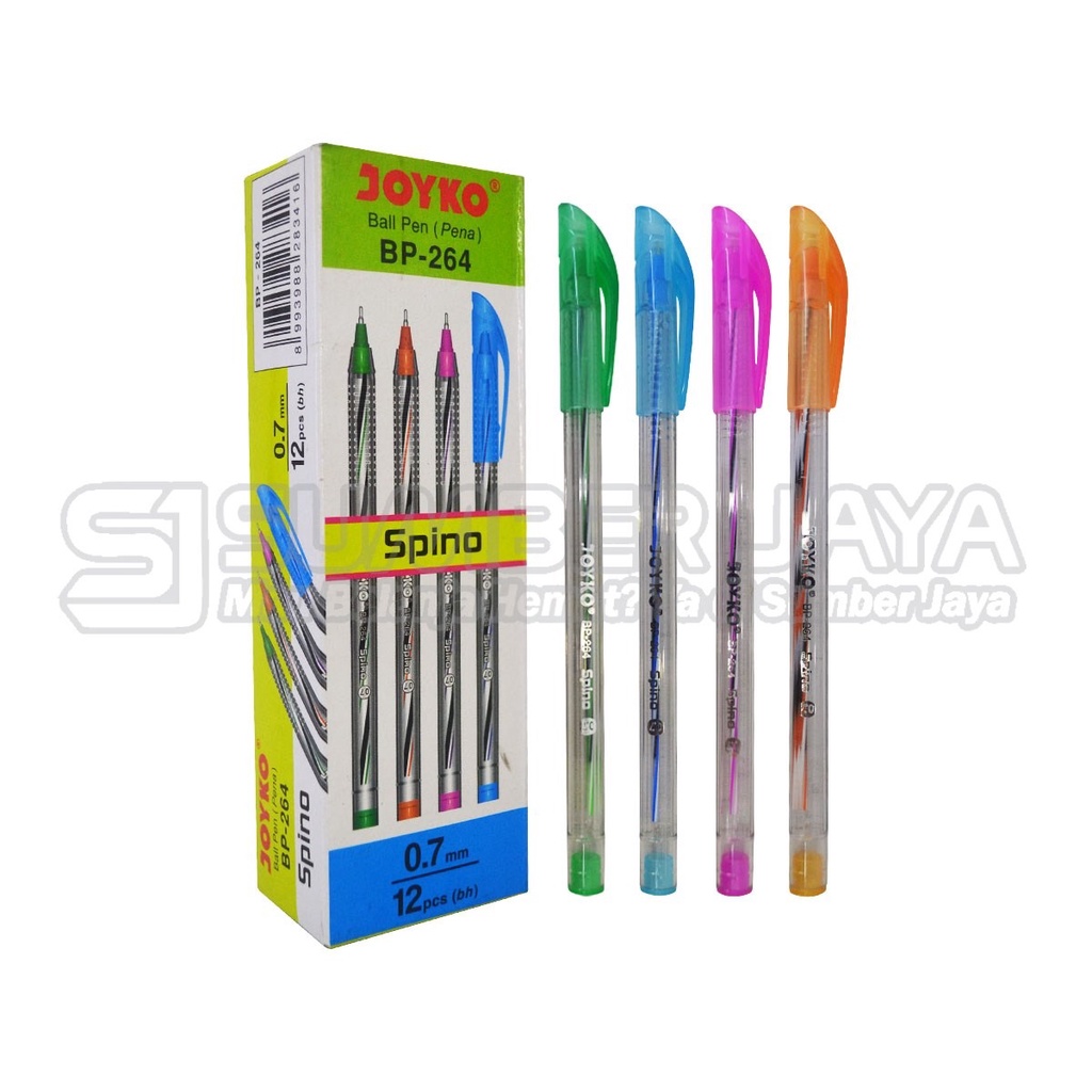 

Bolpen Pulpen Ballpoint Pena Joyko BP-264 Spino 1pcs Murah