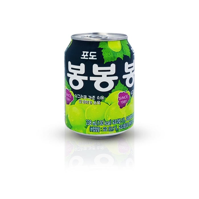 

HAITAI Grape Juice with Grape Sacs - Minuman Rasa Buah Anggur 238ml