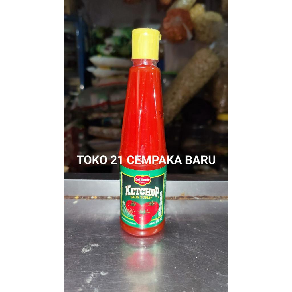 

Delmonte Saus TOMAT Botol 265 ml | Saos Delmonte 265ml Murah Promo
