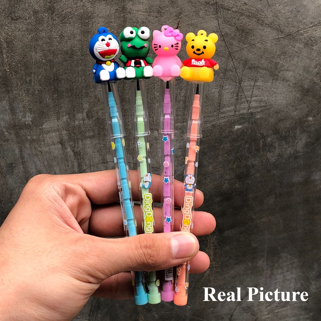 

Pensil Bensia BTS Pensil Mekanik Anak Motif Karakter Susun Sambung Alat Tulis Pensil Bensia Fancy Karakter Pensil sambung susun Doraemon Hello Kitty Pooh Keroppi 3 3