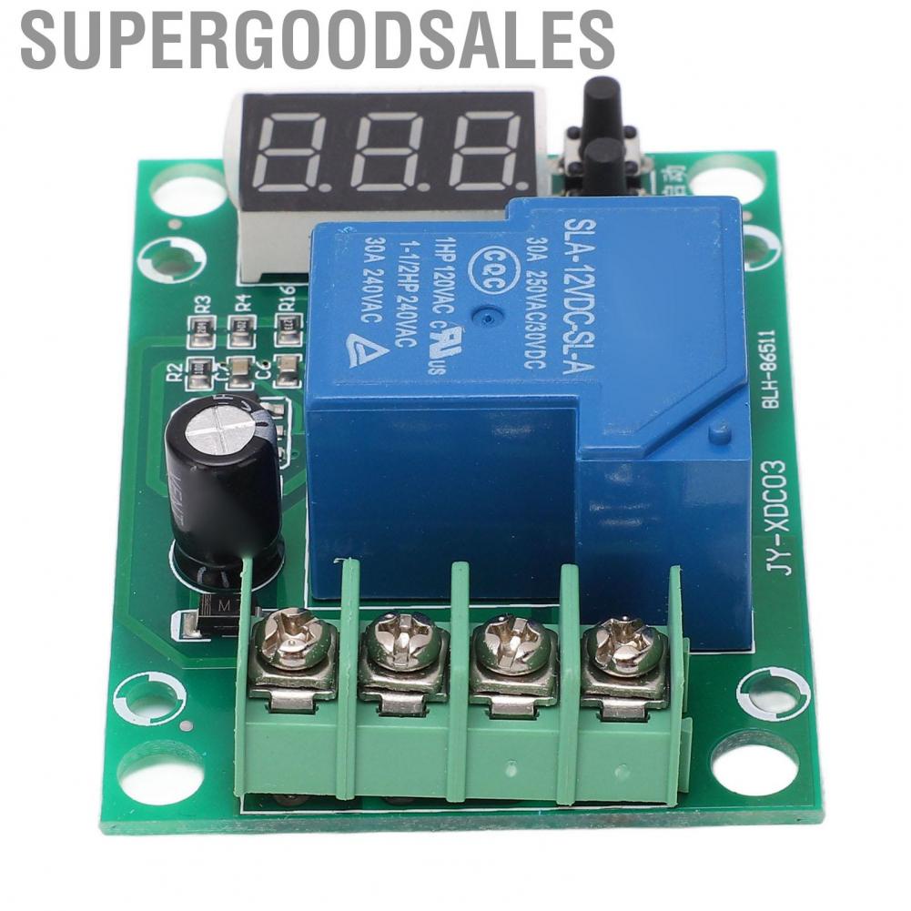 Supergoodsales Module Digital Display Sturdy Charge Control 12V 30A Hot