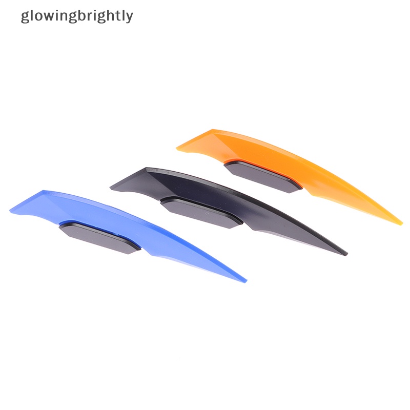 [glowingbrightly] 1pasang Winglet Motor Universal Aerodinamis Spoiler Dynamic Wing TFX