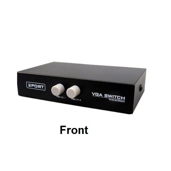 VGA Switch 2 Port Switcher 2 Input 1 Out