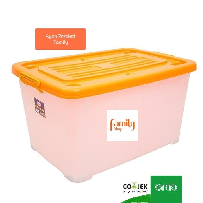 

New Shinpo Container Box CB 150 Liter (ONLY GOSEND / GRAB)