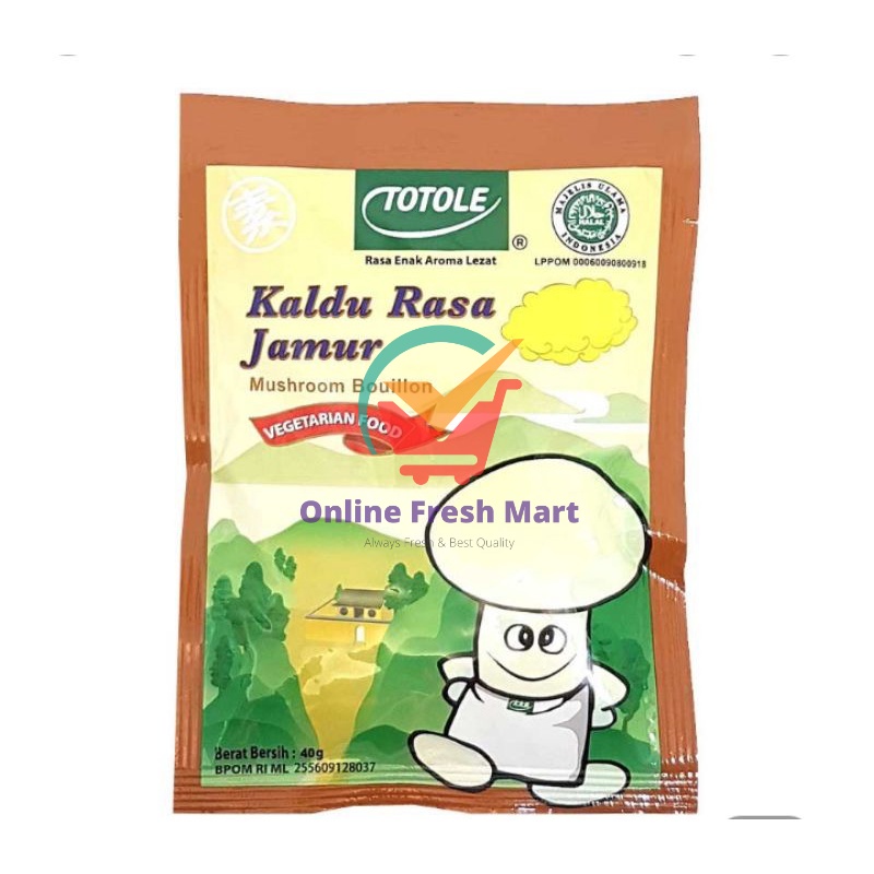 

TOTOLE Kaldu Rasa Jamur 40 g - Online Fresh Mart Denpasar