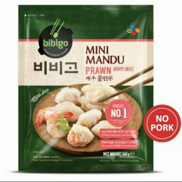 

Bibigo Mandu Praw Dumpling - Mandu Isi Udang 350 gram