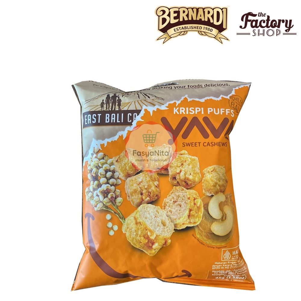 

Yava Krispi Puffs Sweet Cashews