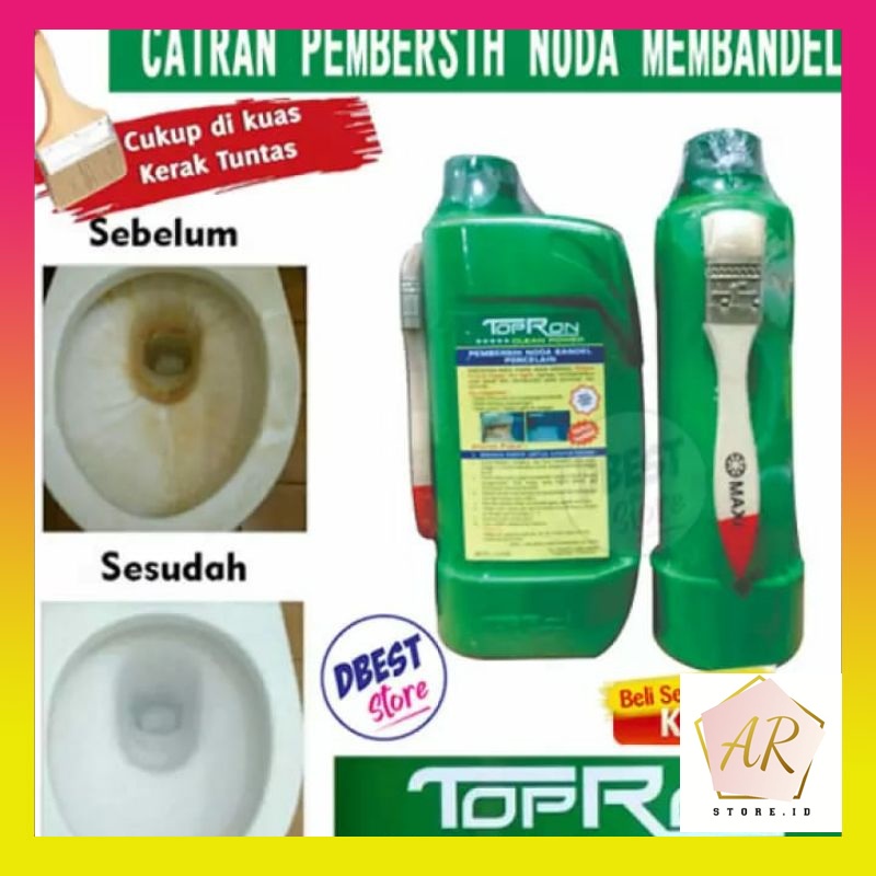 Topron pembersih keramik kerak kamar mandi pembersih toilet wc kamar mandi