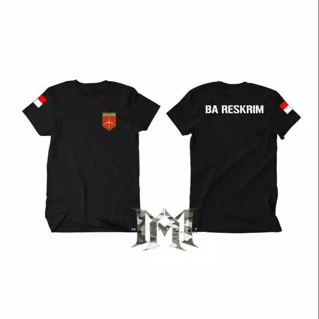 Kaos baju BA RESKRIM