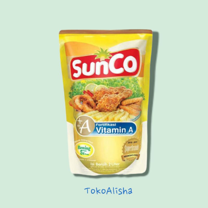 

Cod Minyak goreng Sunco 2 liter