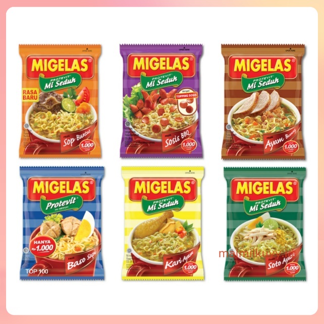 

MIGELAS RENCENG ISI 10 x 28 GRAM RENCENG MI SEDUH GELAS MIE SACHET MIEGELAS RASA AYAM BAWANG BASO SAPI KARI AYAM SOTO SOP BUNTUT SOSIS BBQ SEHAT CUP MAKANAN RINGAN SNACK MURAH PRAKTIS SATUAN GORENG PROTEVIT G GR