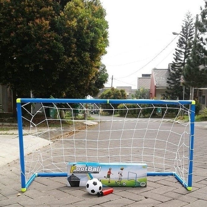 

BEST SELLER Parcel ramadhan Mainan anak edukasi Gawang Bola Foot Ball sepak Bola