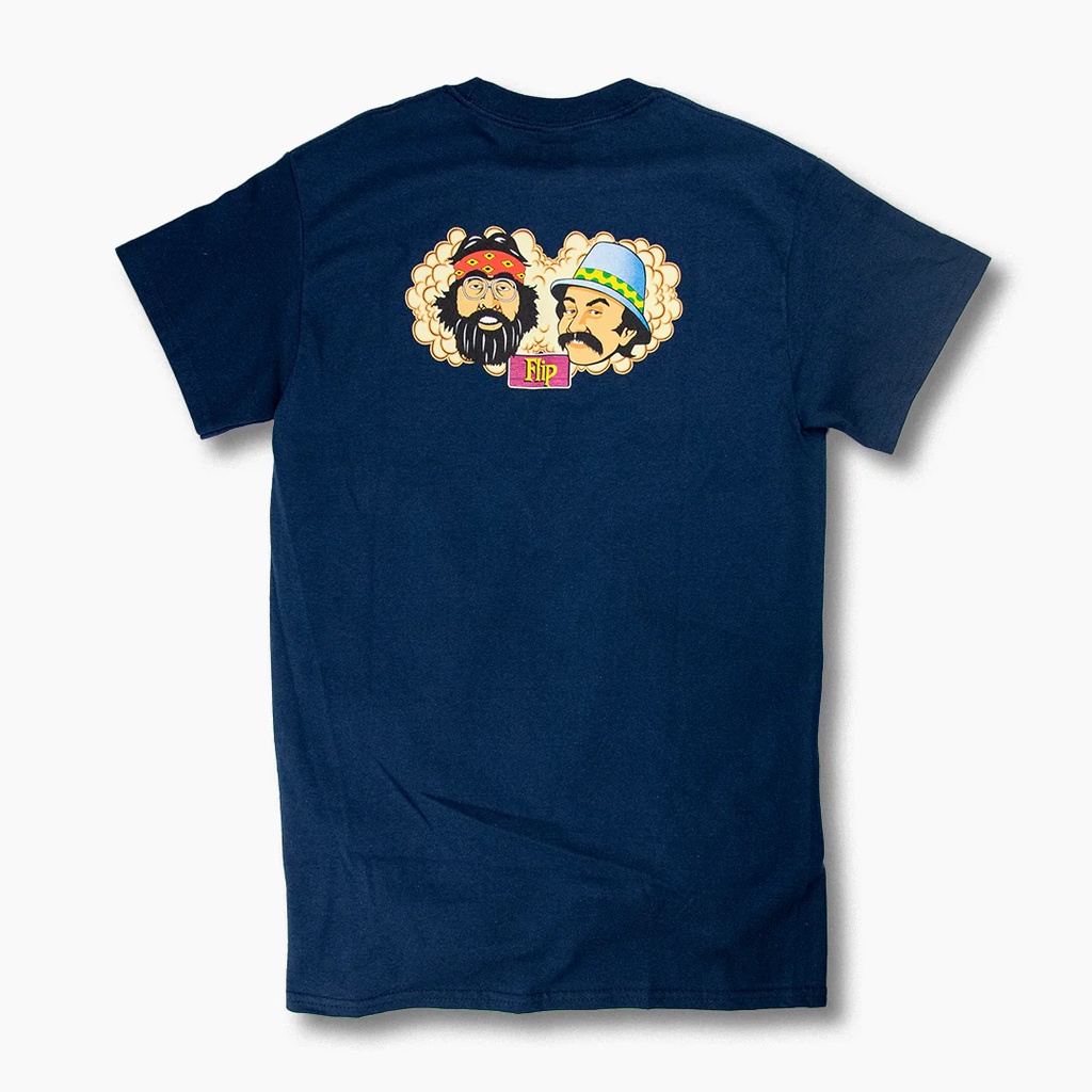 Flip Toms Friends Cheech and Chong Navy Tee