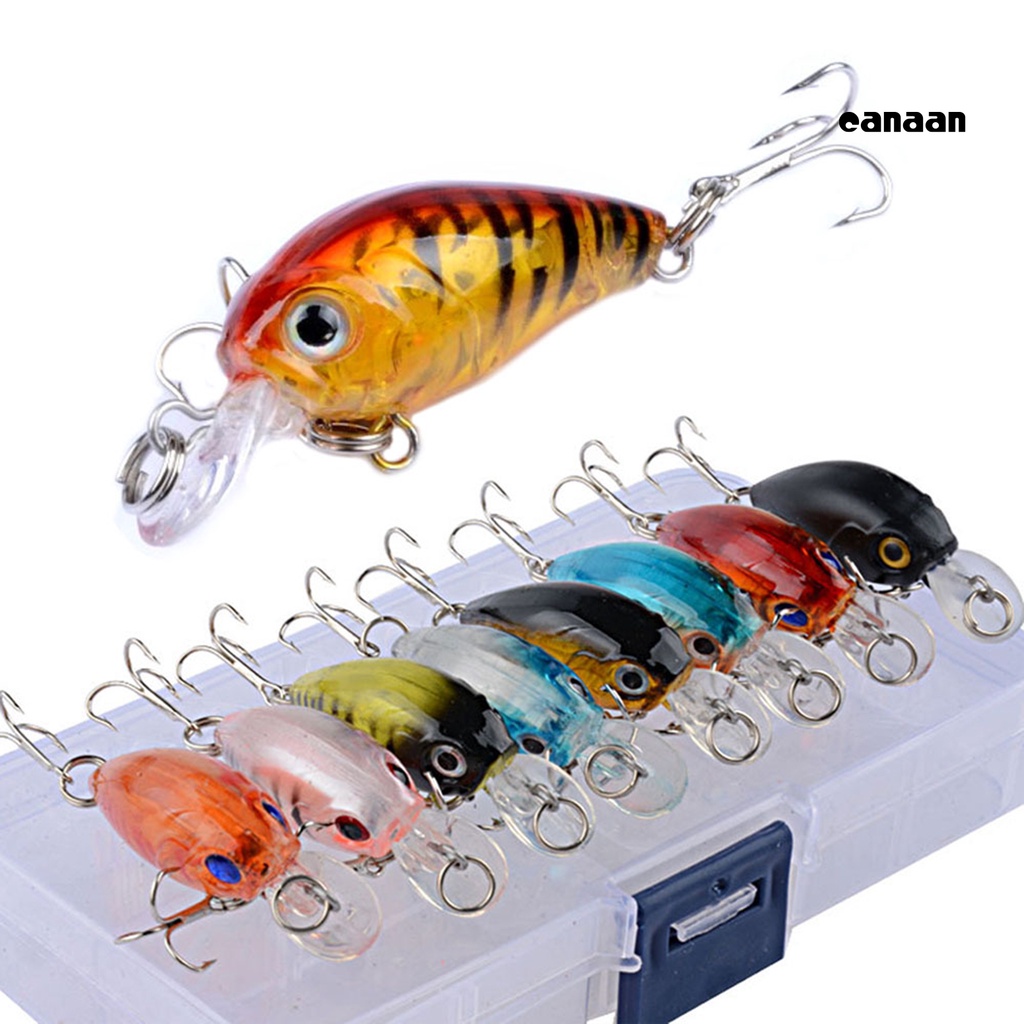 Cnn-8pcs/set Mini Bionic Lure Umpan Pancing Laut Keras Palsu Untuk Memancing