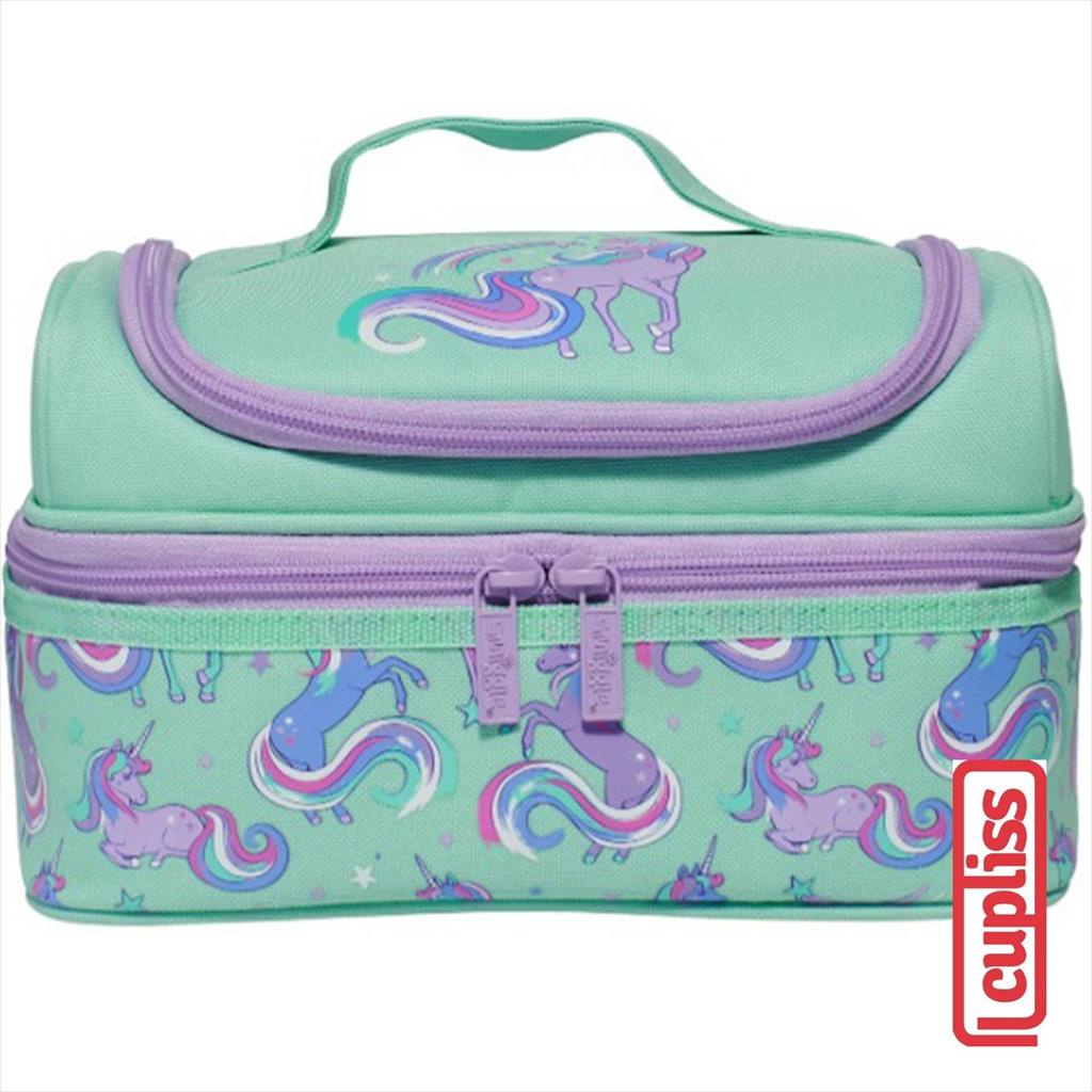 SMIGGLE LunchBox 444338 Double Decker Dash Mint Lunch Box