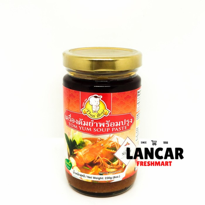 

[Ready-Stock]/ ThaiBoy Tom Yum Soup Paste 230gr (IMPORT)