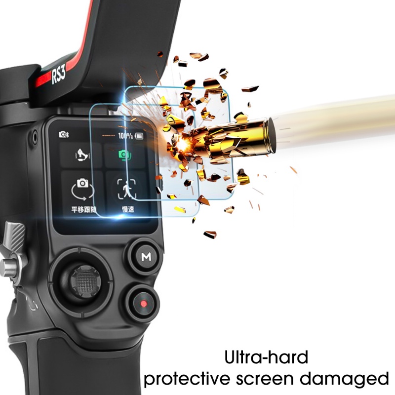Drone Ultra-clear Film Pelindung HD Film Layar Anti Gores Drone Tangguh Tempered Film Kualitas Tinggi Drone Perlindungan Aksesoris Untuk DJI Rs3 Mini