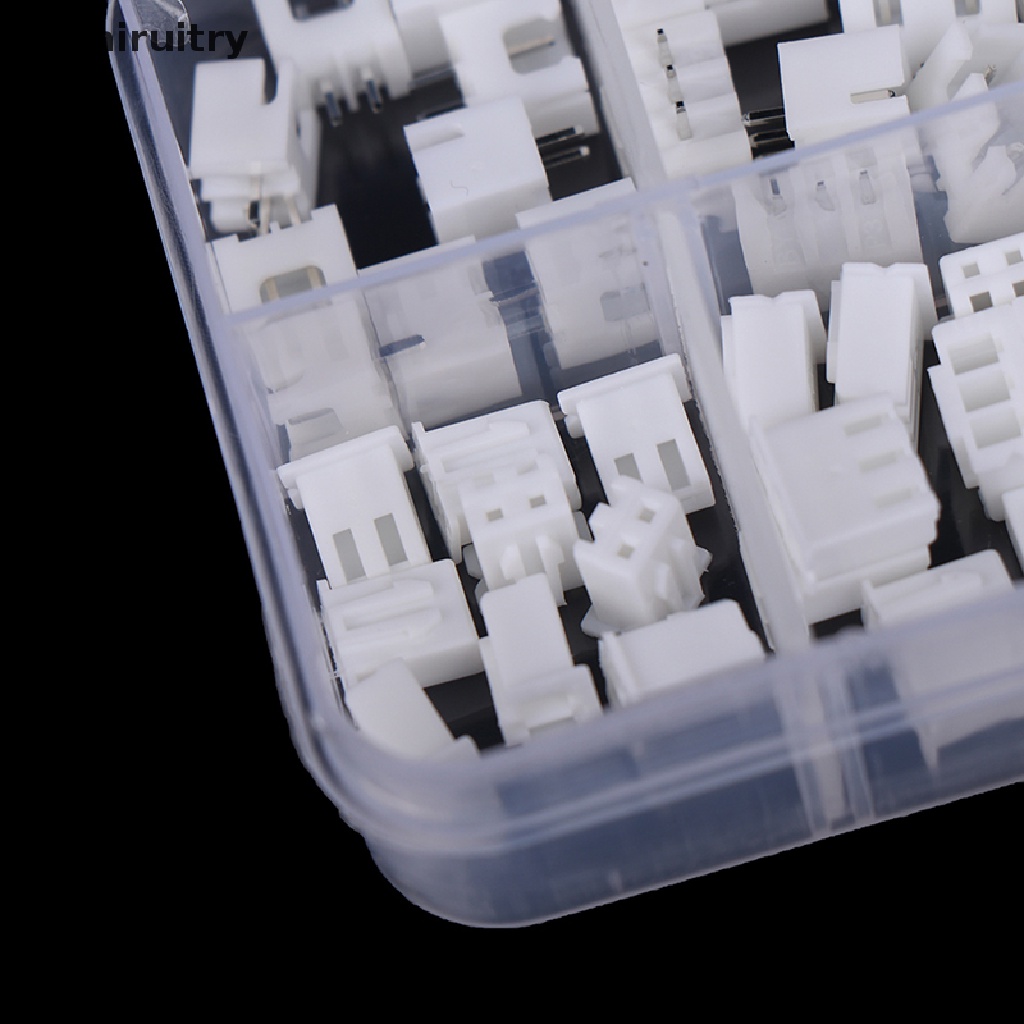 Prt 230pcs/box XH 2.54 2p 3p 4p 5pin 2.54mm Pitch Terminal Kit Konektor JST PRT