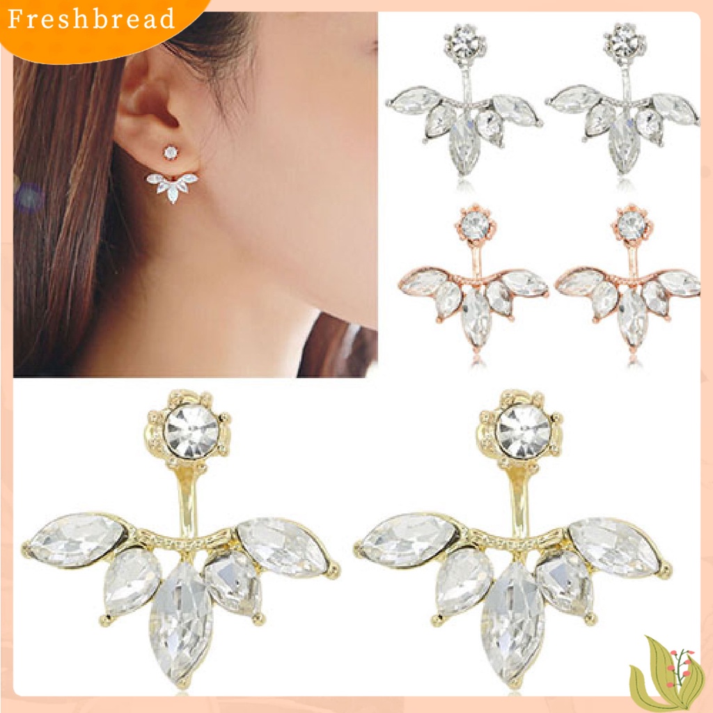 &lt; Freshbread &gt; 1pasang Anting Crawler Anting Crawler Serbaguna Rose Gold Hias Menggemaskan Untuk Hadiah