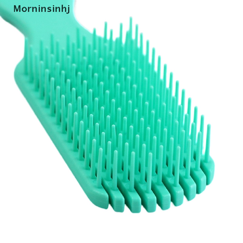 Mornin Sikat Rambut Detangling Brush Pijat Kulit Kepala Sisir Rambut Detangling Brush Untuk Curly id