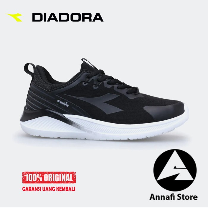 SEPATU SNEAKERS PRIA DIADORA ECLAIRE DIAR220401B - BLACK