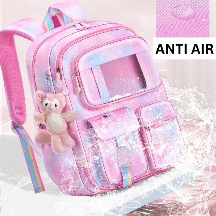 Tas Sekolah Tas Anak Perempuan Ransel SD SMP SMA Anti Air