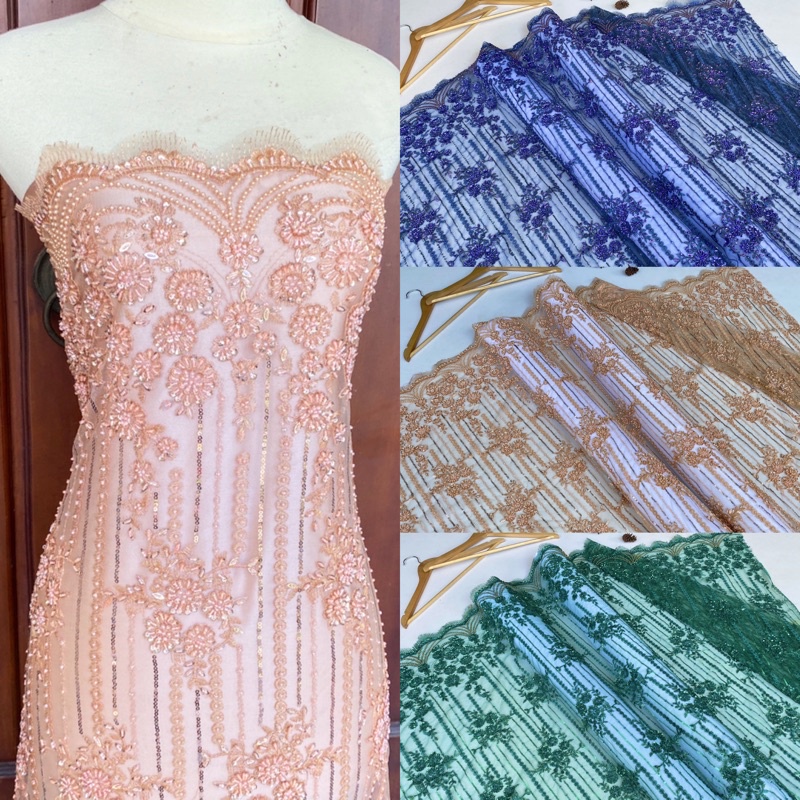 Tulle Tile Payet Spangle / Tile Payet Spangel / Tulle Sequin / Tile Shine Premium