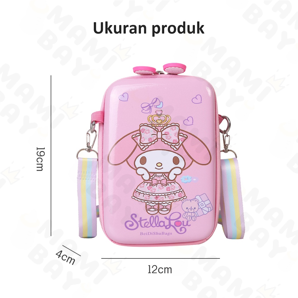 OKEYI Sling Bag Anak Lucu Hardcase Tas Slempang Anak