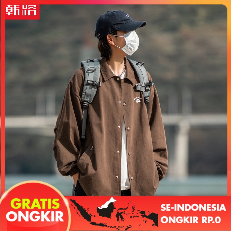 Jaket Pria Hanlu Pria Gunung Retro Jaket Pria 2023   Fashion -   Jepang Baju  Mantel