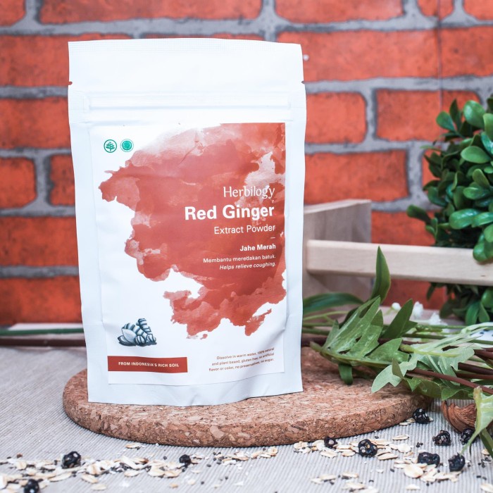 

[Powder Drink]-Aneka Rasa Herbilogy Red Ginger Extract Powder - 100g