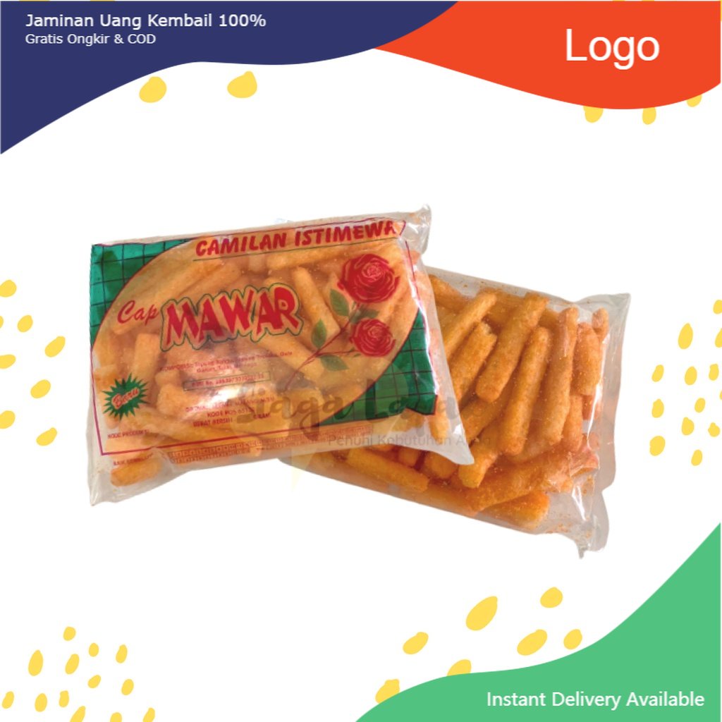 

Stik Balado Mini Snack Rasa Balado Cap Mawar (ikannus_shop)