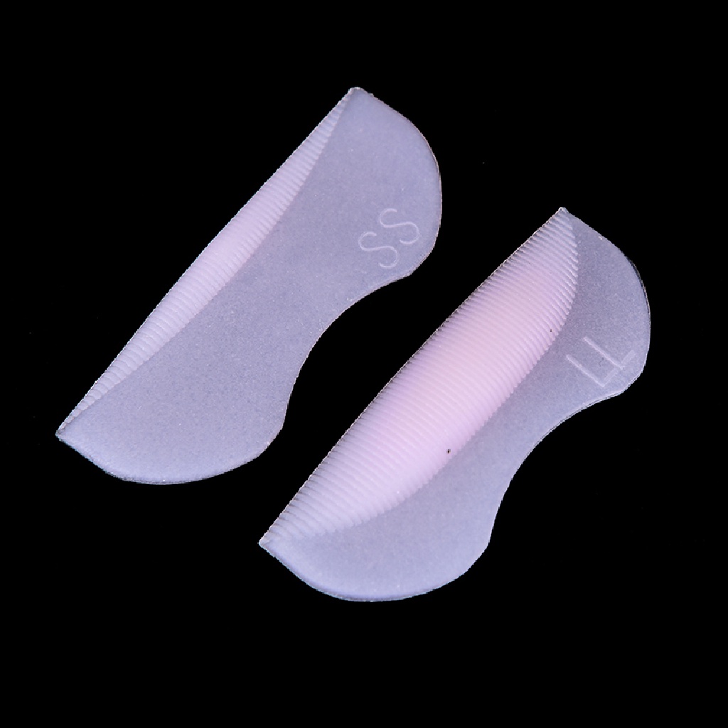 // Lebaran// 10pcs silicone eyelash perming curling Pengeriting Bulu Mata Palsu Palsu Perisai pad **