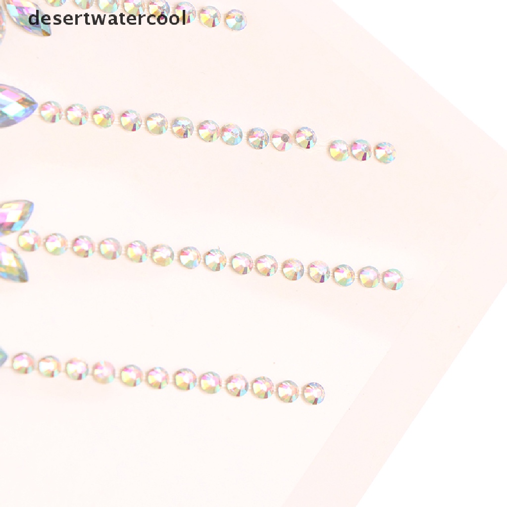 Deid Glitter Berlian Makeup Art Eyeliner Bling Wajah Permata Alat Makeup Rhinestones Martijn