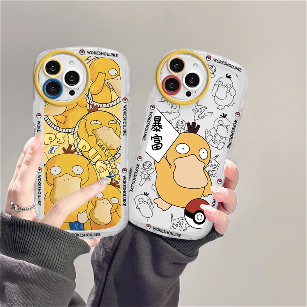 Casing Bebek Yang Dapat Dijangkau Redmi 10C 10A 9C 9T 9A Note 11S 11 11E Pro Note10 5G Note 10S Note9 9S Pro Note8 Pro Note7 Poco M5S M3 X3 Pro NFC Klasik Kartun Battle Pet Lovely Case